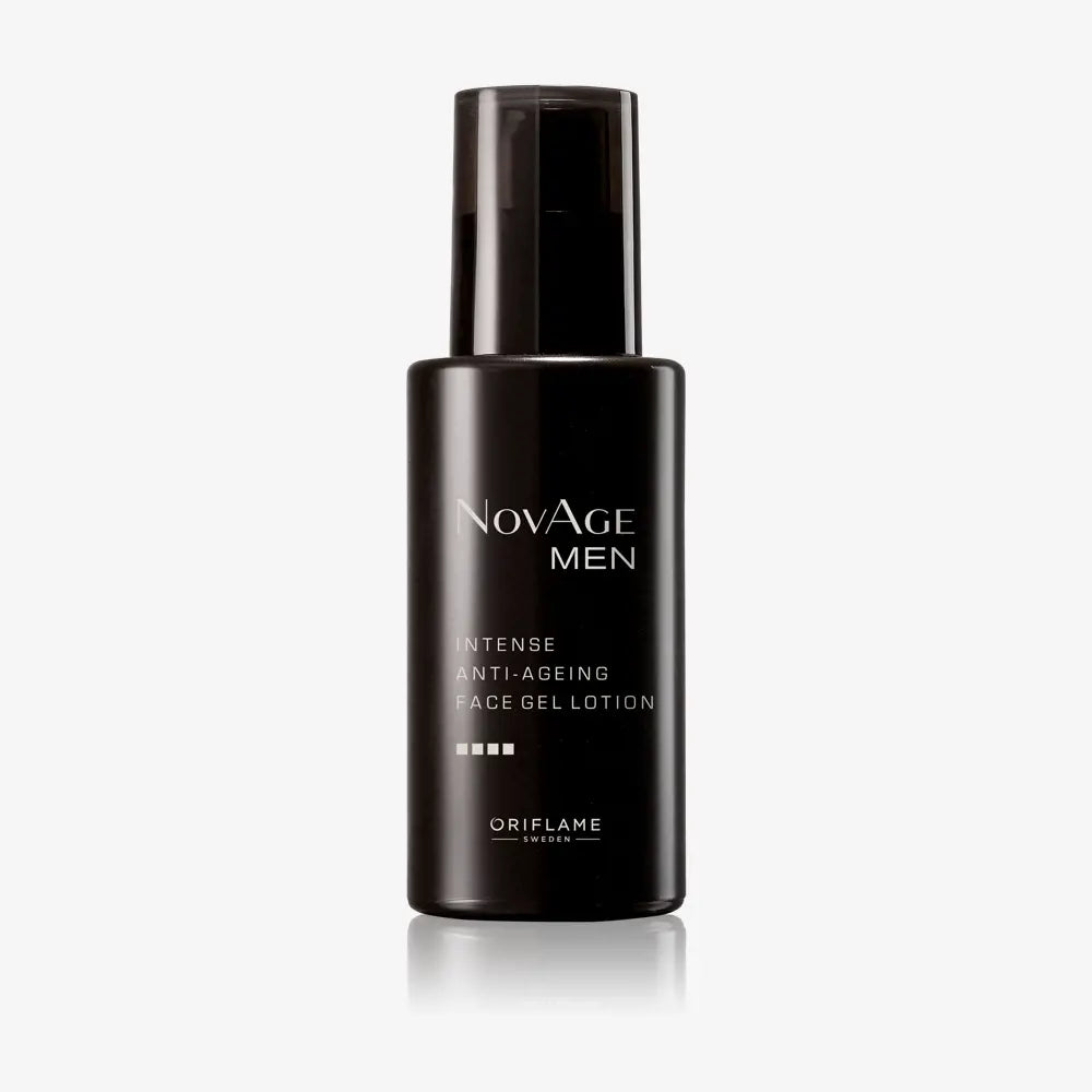 ORIFLAME NovAge Men Intense Anti-Ageing Face Gel Lotion – Energizing Anti-Ageing Care (50 ML)