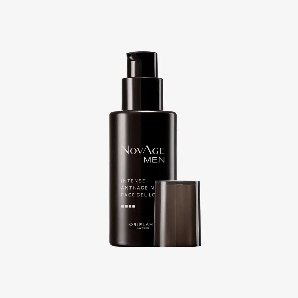 ORIFLAME NovAge Men Intense Anti-Ageing Face Gel Lotion – Energizing Anti-Ageing Care (50 ML)