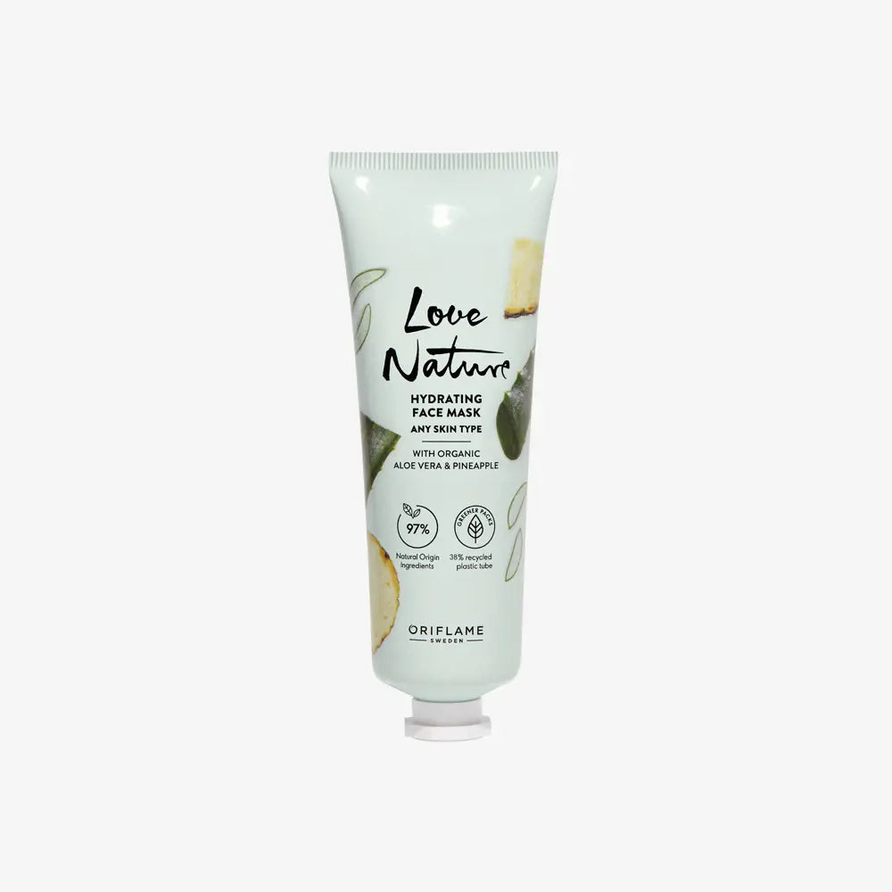 ORIFLAME Love Nature Hydrating Face Mask – Refreshing & Nourishing Care (75 ML)