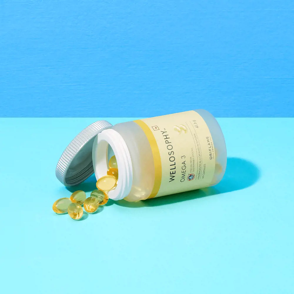 ORIFLAME Wellosophy Omega 3 – Essential Fatty Acids for Heart, Brain & Eye Health (60 N)