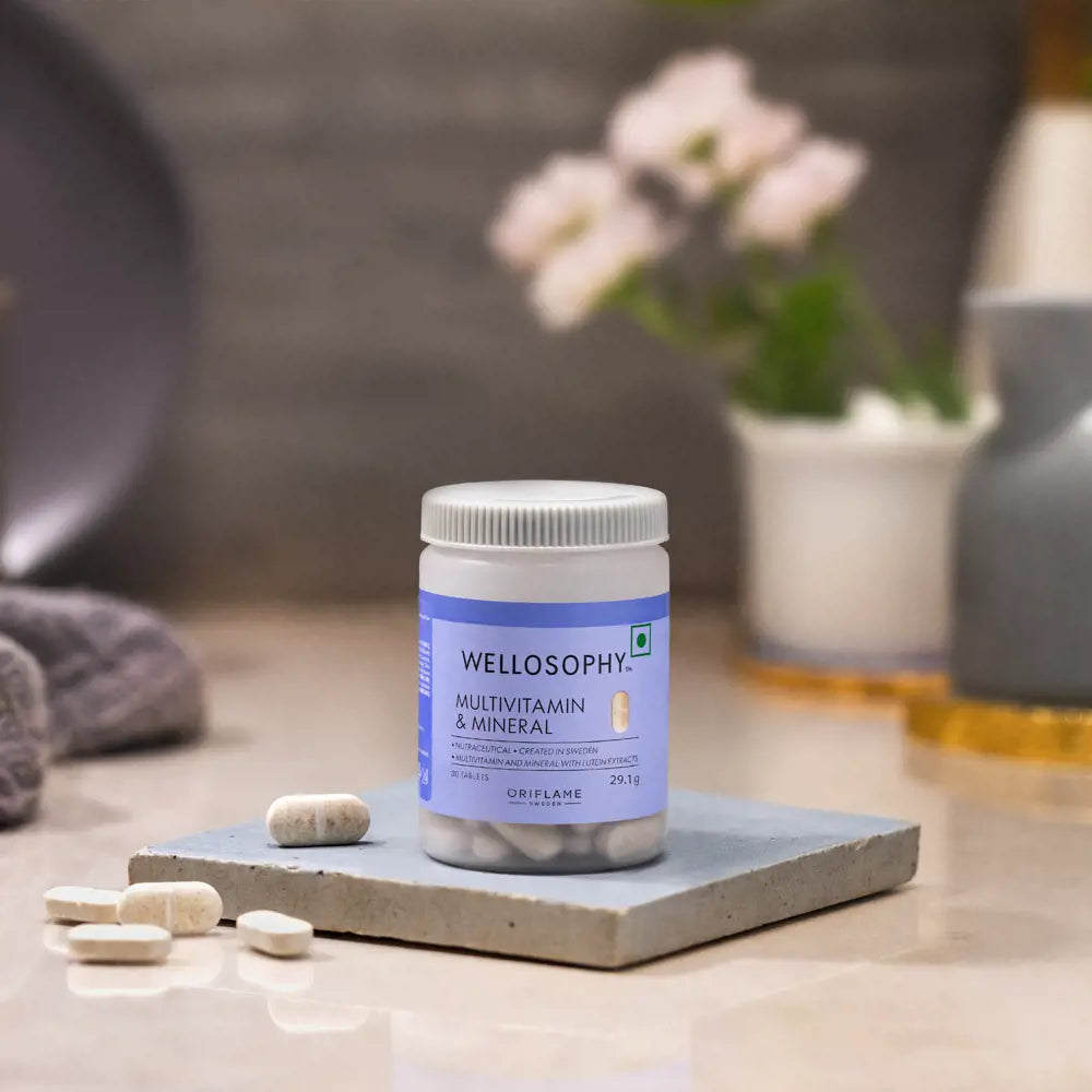 ORIFLAME Wellosophy Multivitamin & Mineral – Comprehensive Daily Nutrition (30 N)