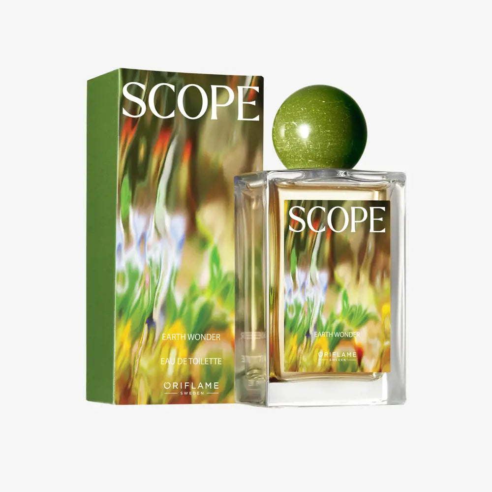 ORIFLAME Scope Earth Wonder Eau de Toilette – Fresh & Adventurous Fragrance (50 ML)