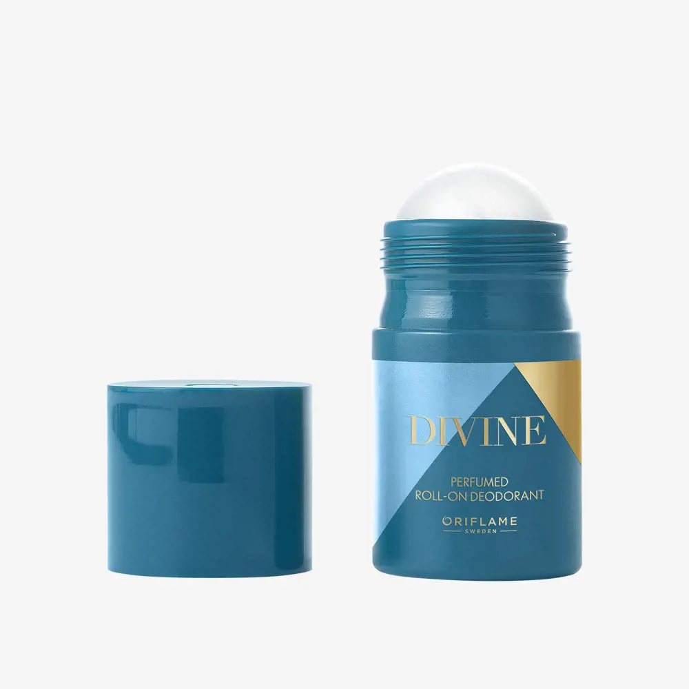 ORIFLAME Divine Perfumed Roll-On Deodorant – Freshness & Elegance (50 ML)