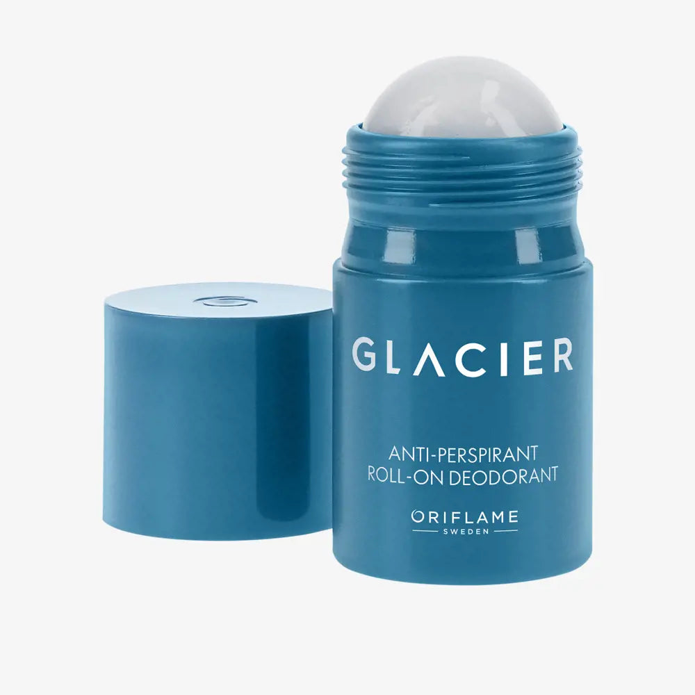 ORIFLAME Glacier Anti-perspirant Roll-On Deodorant – Icy Freshness & Protection (50 ML)
