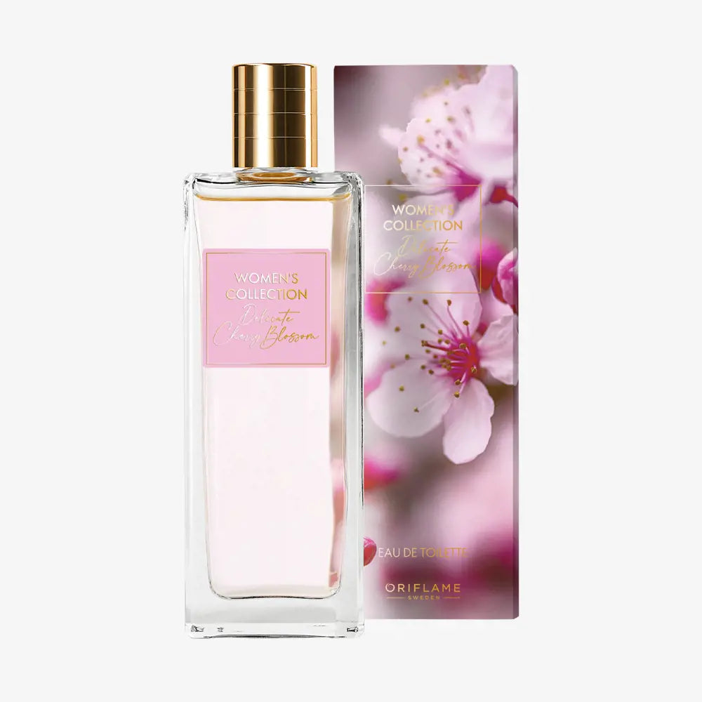 ORIFLAME Women's Collection Delicate Cherry Blossom Eau de Toilette – Elegant & Floral Fragrance (50 ML)