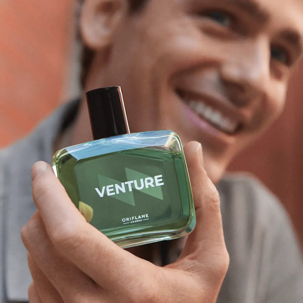 ORIFLAME Venture Eau de Toilette – Fresh & Masculine Fragrance (100 ML)