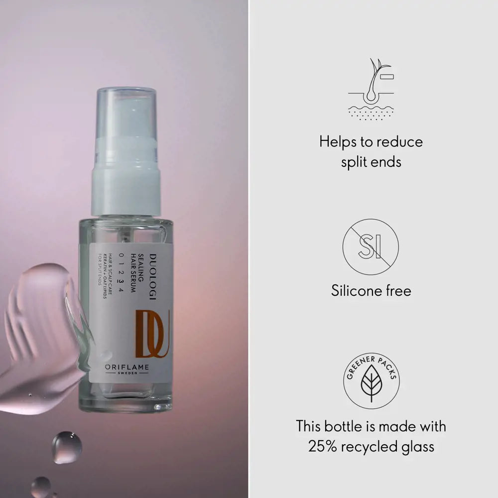 ORIFLAME Duologi Sealing Hair Serum - Split End Repair & Shine (30 ML)