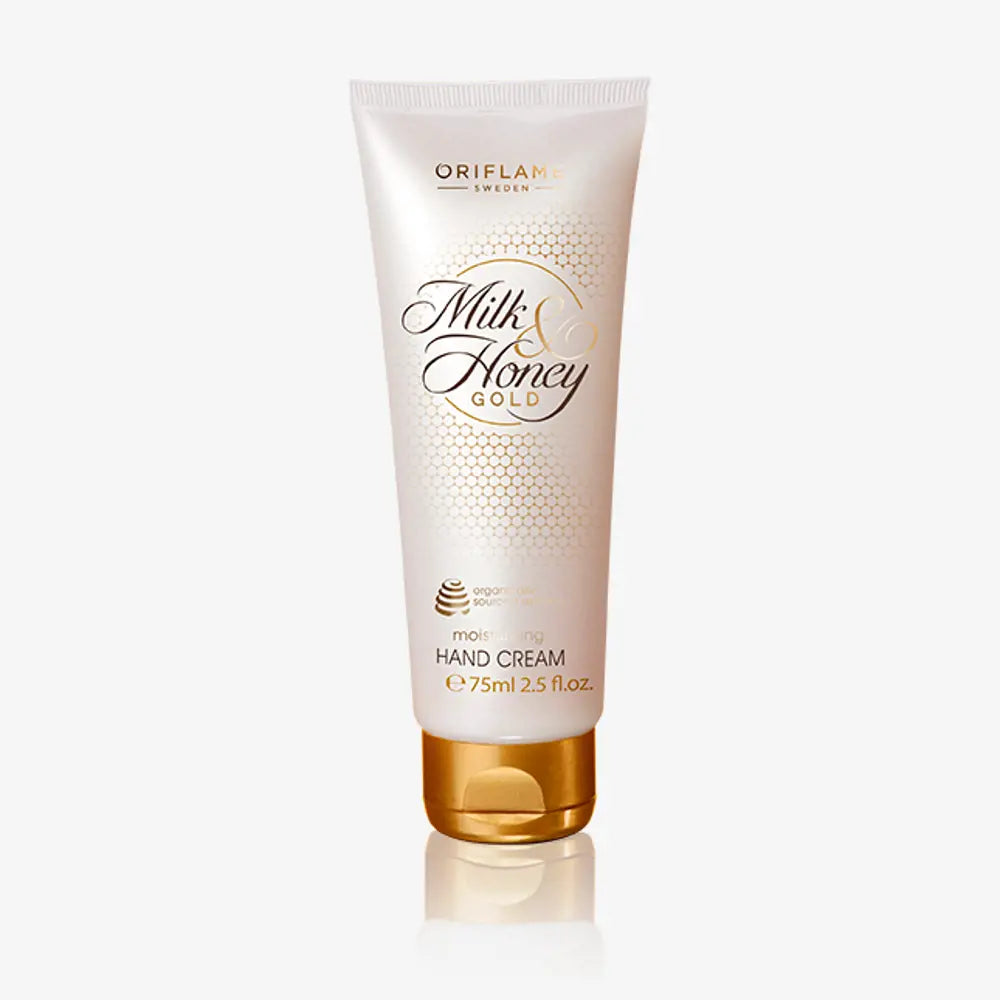 ORIFLAME Milk & Honey Gold Moisturizing Hand Cream: Soft, Smooth & Luxurious Hands (75 ML)