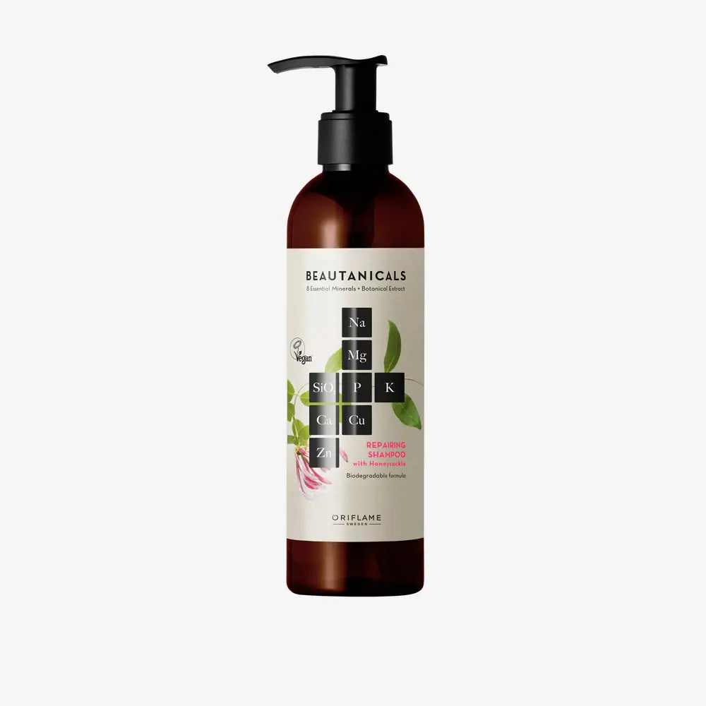 ORIFLAME  Beautanicals Repairing Shampoo | Gentle Care for Strong, Healthy Hair-250ml