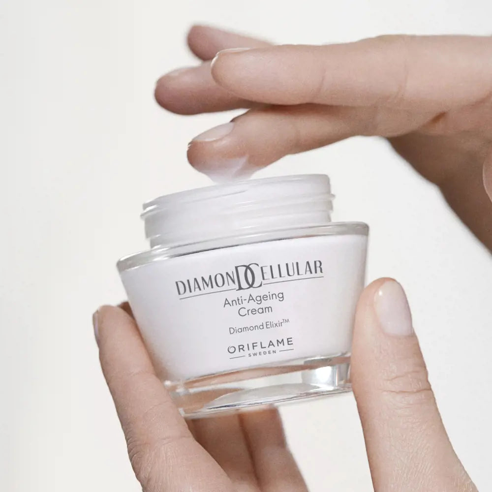 ORIFLAME Diamond Cellular Anti-Ageing Cream – Luxurious Skin Renewal (50 ML)