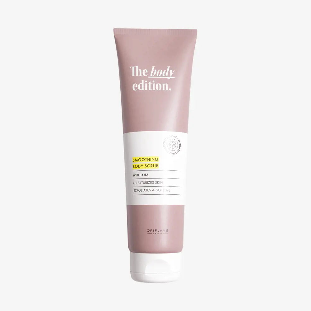 ORIFLAME Smoothing Body Scrub | Exfoliating Care for Silky, Radiant Skin-150ml