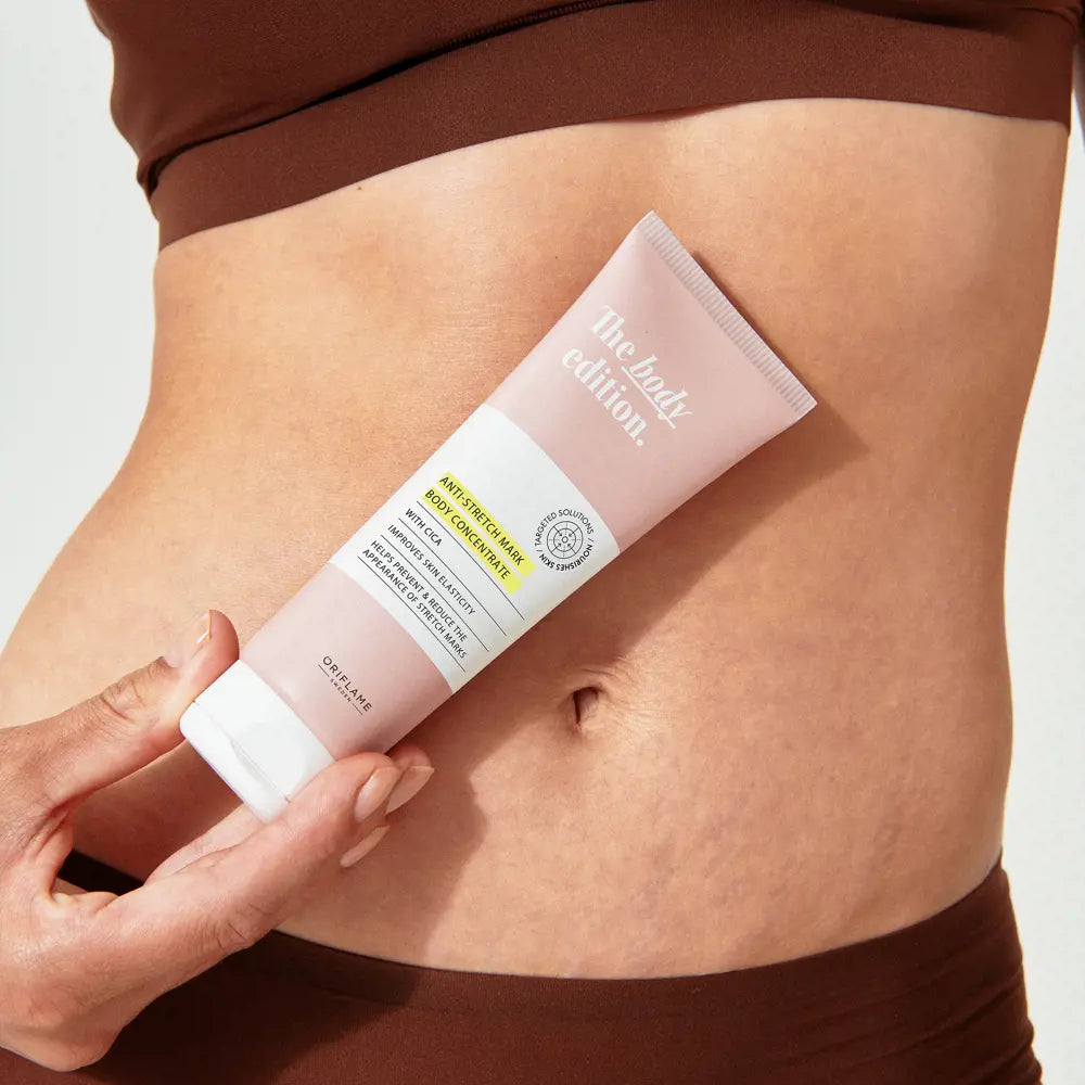 ORIFLAME Anti-Stretch Mark Body Concentrate | Nourishing Care for Smooth, Even Skin-125ml