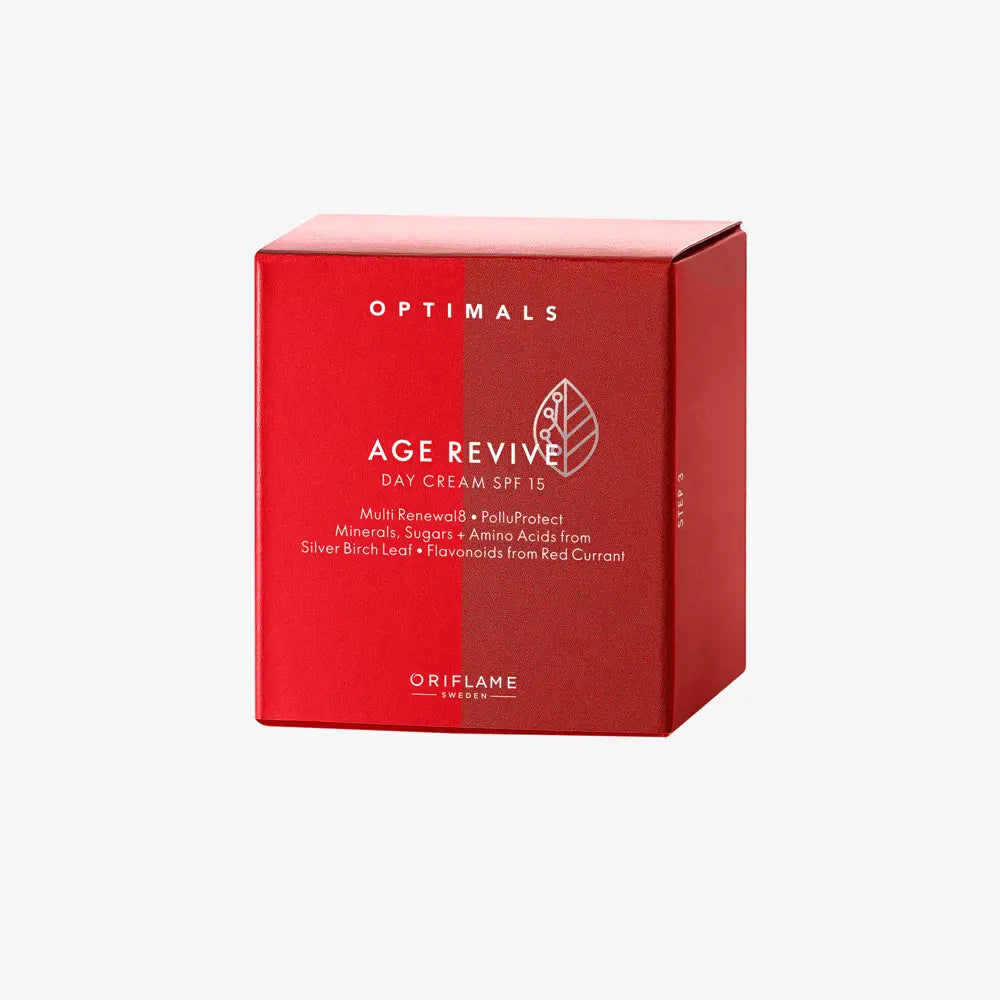 ORIFLAME Optimals Age Revive Day Cream SPF 15 | Anti-Ageing Care & Sun Protection - 50 ML