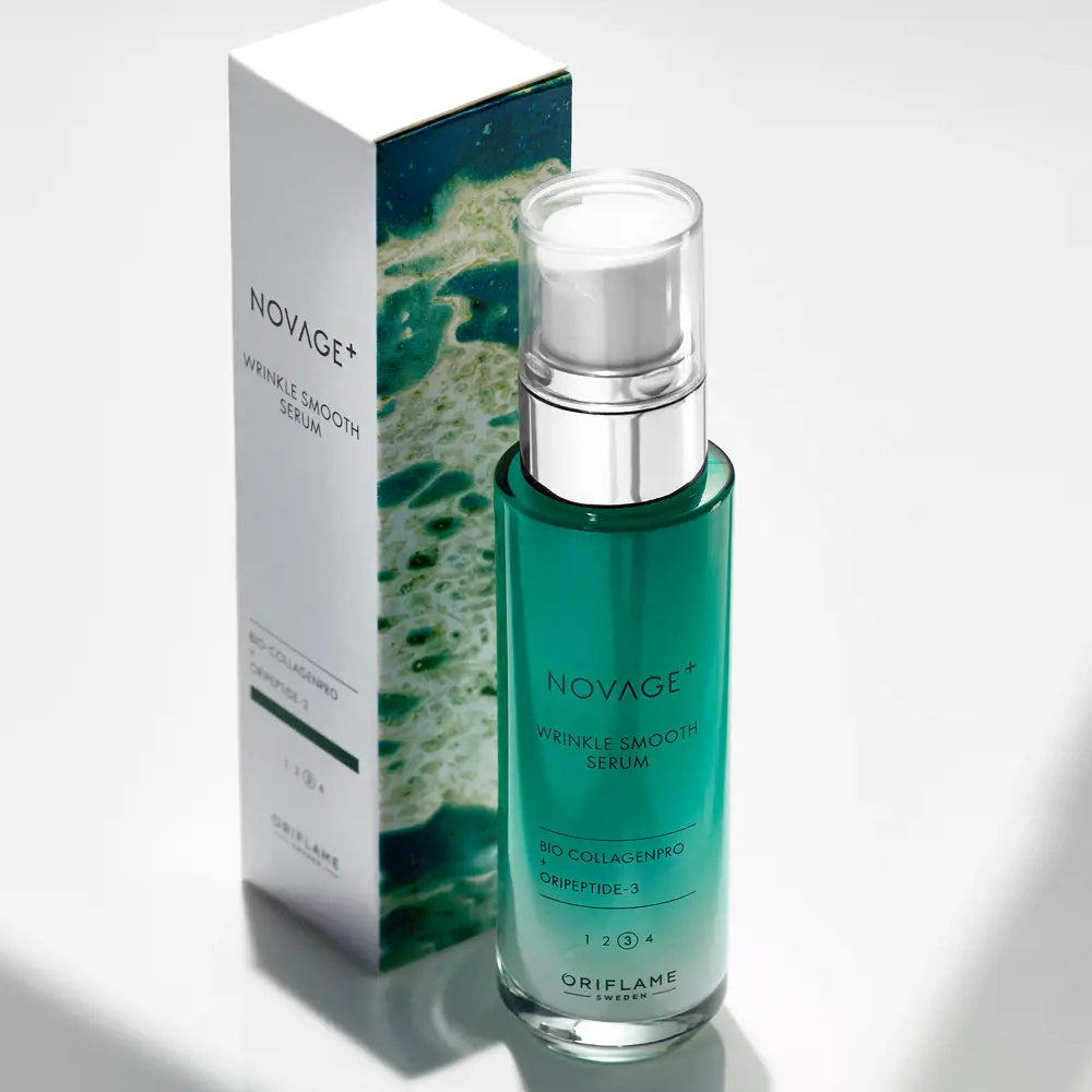 ORIFLAME Novage+ Wrinkle Smooth Serum – Advanced Anti-Ageing Solution (30 ML)