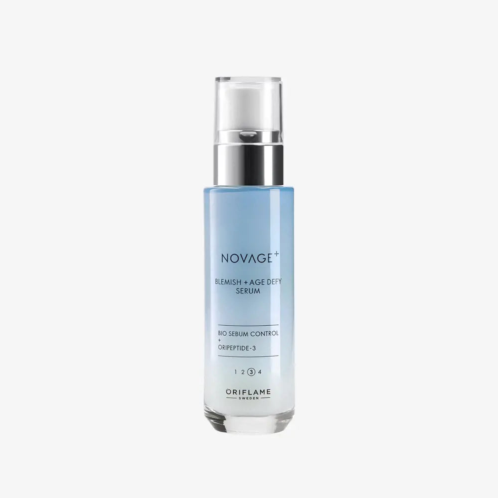 ORIFLAME Novage+ Blemish + Age Defy Serum – Clearer, Youthful Skin (30 ML)