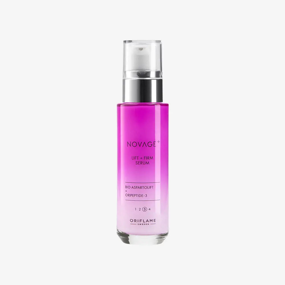 ORIFLAME Novage+ Lift + Firm Serum – Advanced Skin Lifting Solution (30 ML)