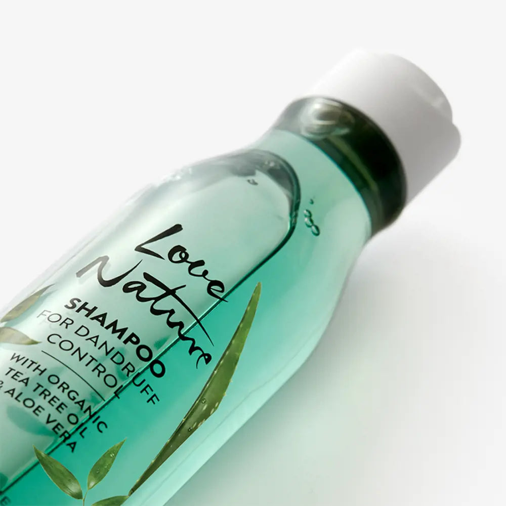 Oriflame Love Nature Shampoo for Dandruff Control | Organic Tea Tree Oil & Aloe Vera Formula - 250 ML