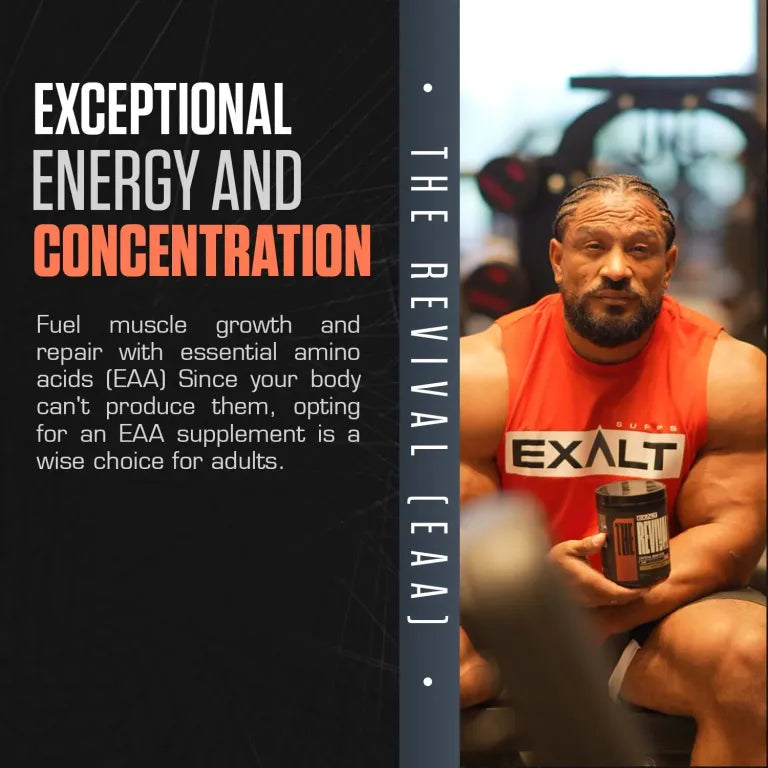 Exalt The Revival EAA (Essential Amino Acid ) (Orange, 450 g)