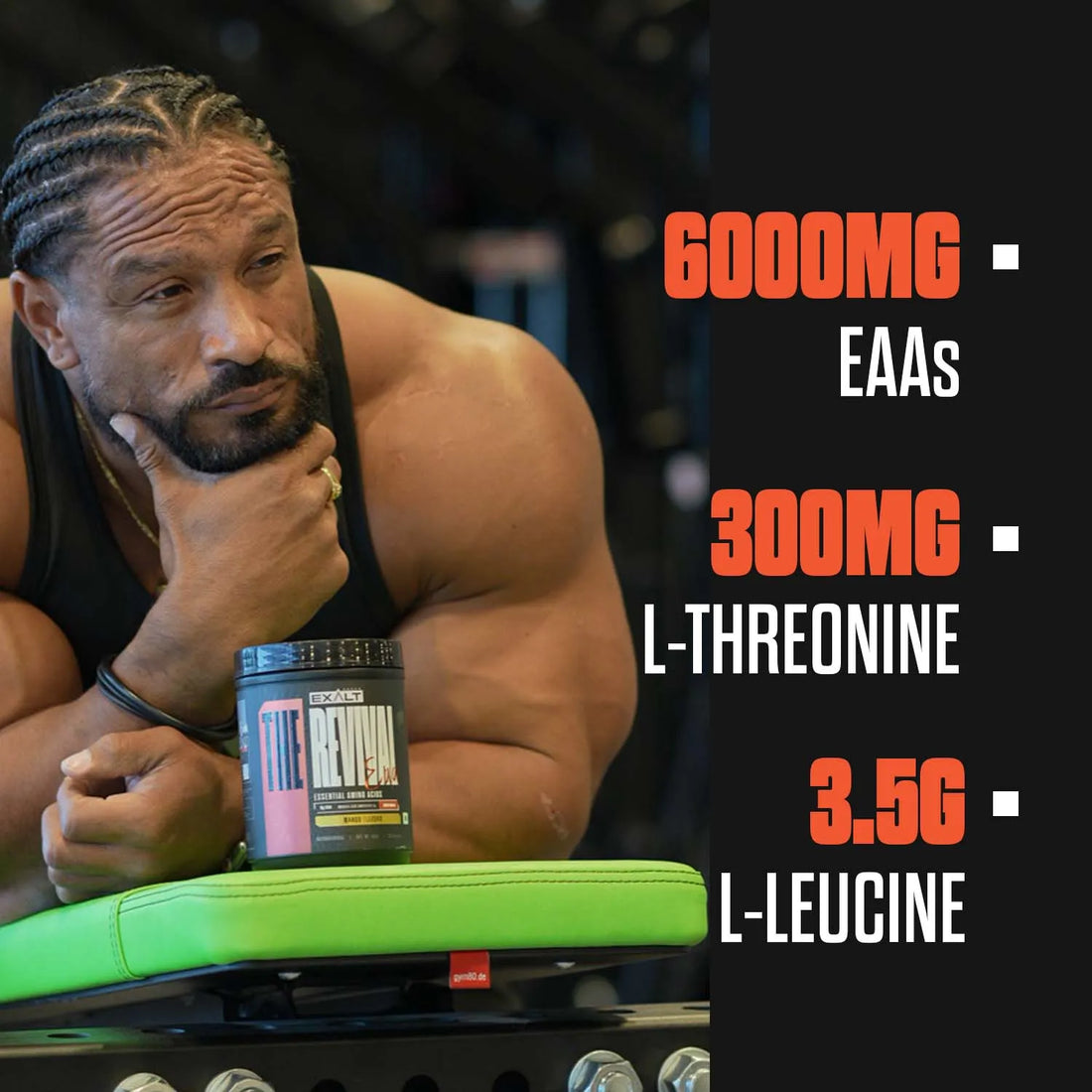 Exalt The Revival EAA (Essential Amino Acid ) (Orange, 450 g)