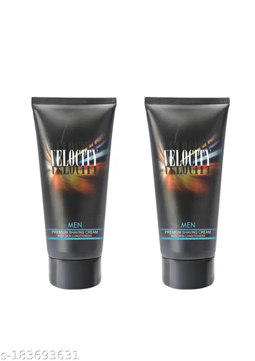MODICARE Velocity Men Premium Shaving Cream: Smooth, Comfortable & Irritation-Free Shave-70 g ( PACK OF 2 )